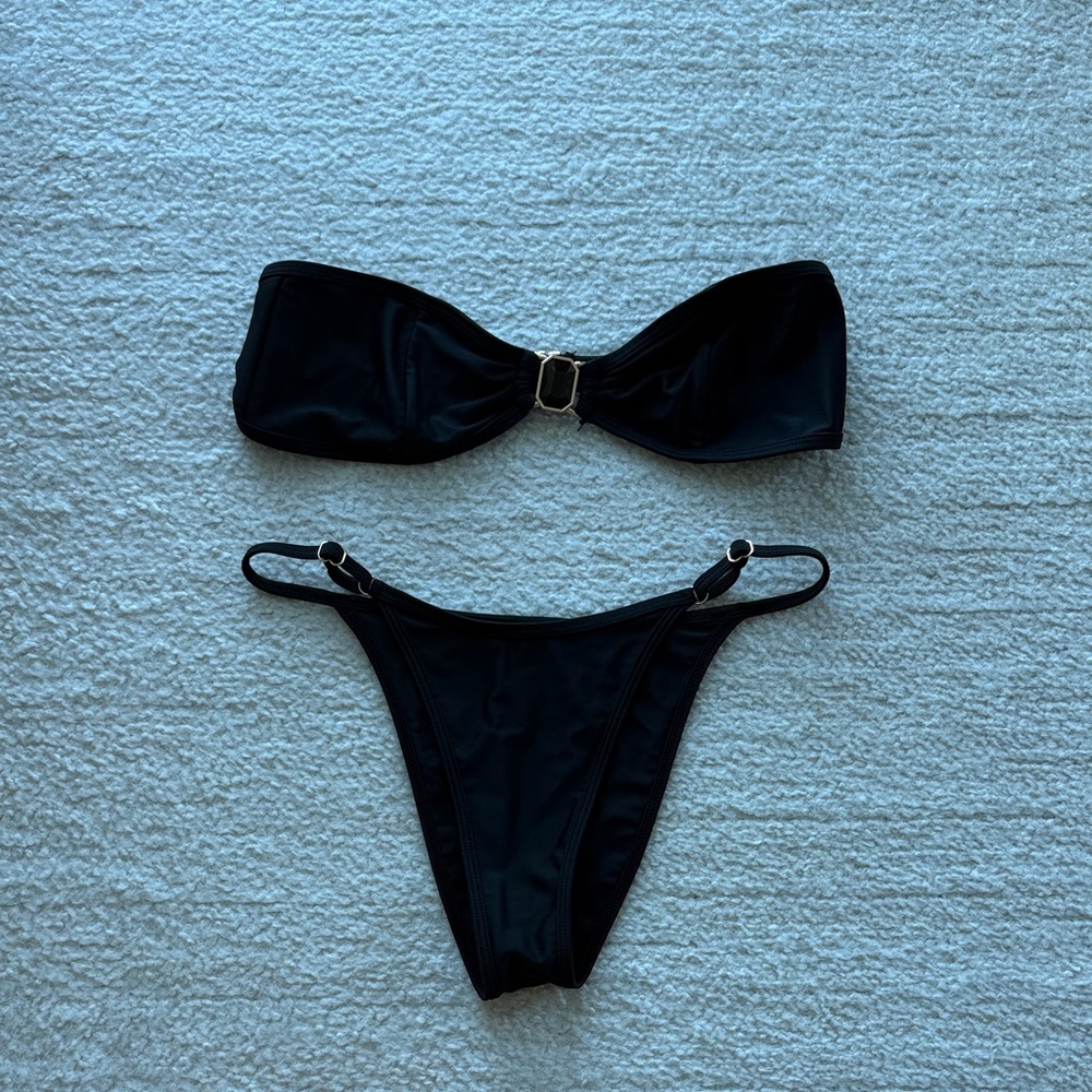 Strawberry Milk Mob Web Bikini Set